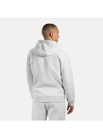 SMILODOX Zip Hoodie Ilyas in Grau Melange