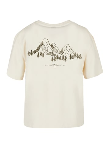 F4NT4STIC Ladies Everyday T-Shirt Mountain in Whitesand