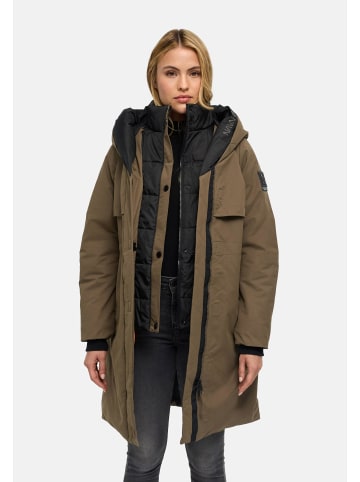 Navahoo Kurzmantel Snowelf in Stone Brown