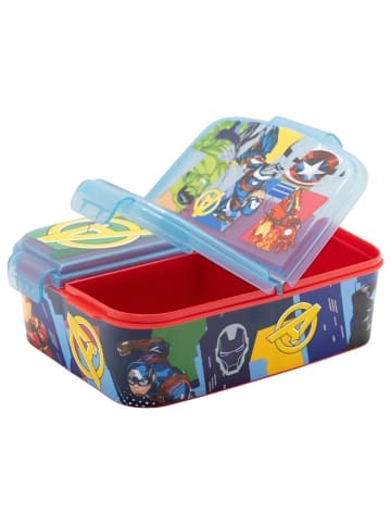 Marvel Heroes Kinder Brotdose Lunchbox mit 3 Fächern & tollem Design