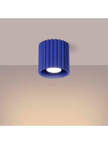 Nice Lamps Plafond ZORA 1 blue H 10 cm