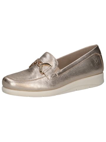 Caprice Slipper in PLATIN METAL.