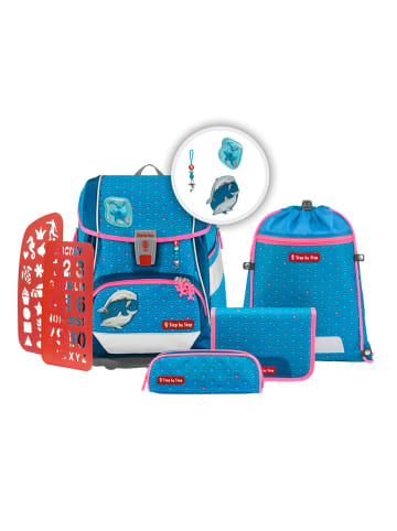 Step by Step 2IN1 PLUS „Dolphin Pippa“, 10-teilig, blau in Dolphin Pippa