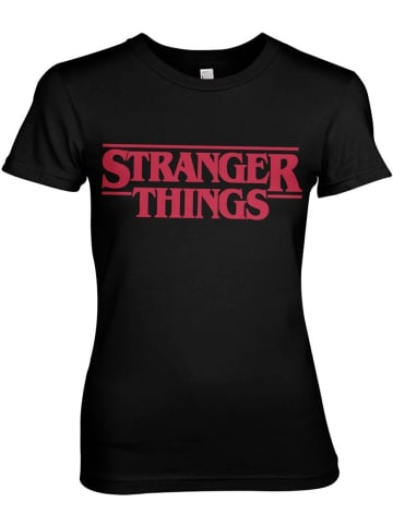 Stranger Things Shirt in Schwarz