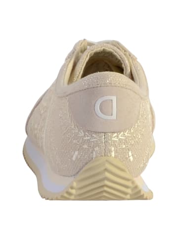 Desigual Leder-Sneaker „Royal“ Beige