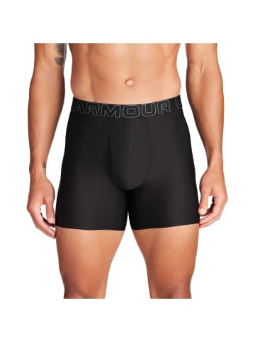 Under Armour Boxershort 6er Pack in Schwarz