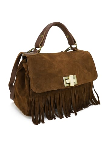 Harpa Schultertasche Boho in autumn cognac