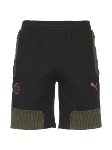 Puma Trainingsshorts Manchester City Evostripe in schwarz / dunkelgrün