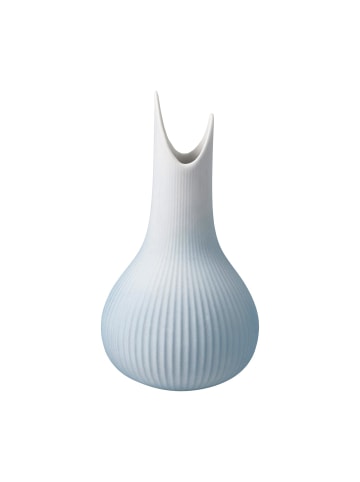 Goebel Vase Studio 8 Raindrop Ice in 15 cm in blau