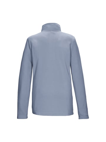 Fleeceshirt mit Stehkragen in Blau302