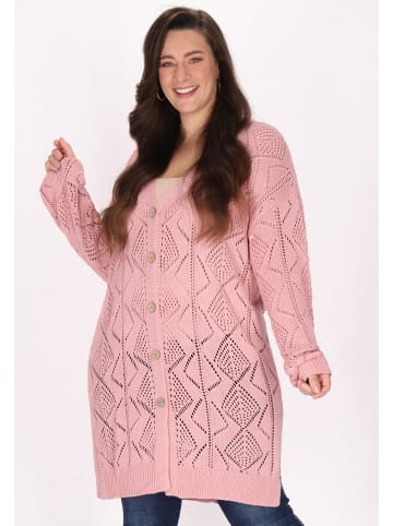 gaya Damen Plus Size Cardigan in Pink