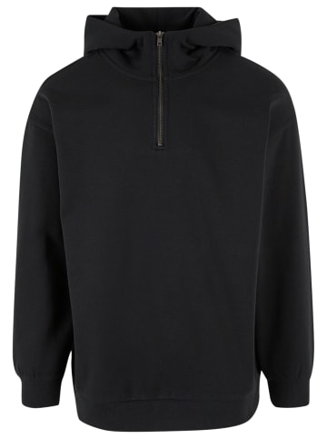 Urban Classics Urban Classics Herren Zipped High Neck Hoody in black