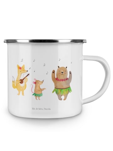 Mr. & Mrs. Panda Pott Waldtiere Aloha ohne Spruch in Weiß