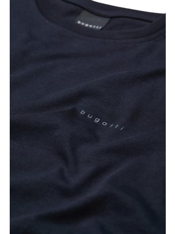 Bugatti T-Shirt 1:2 Arm in marine