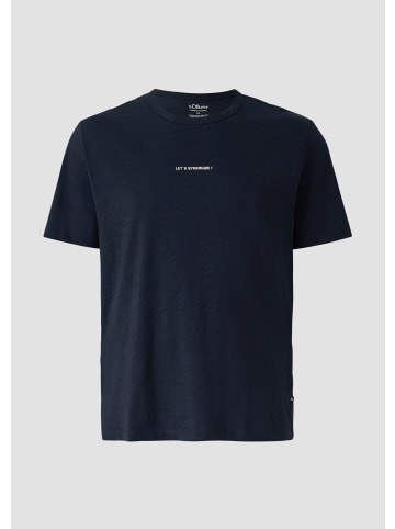 s.Oliver T-Shirt in 59D1_navy