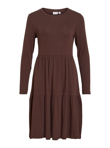 Vila Pulloverkleid in Coffee Bean