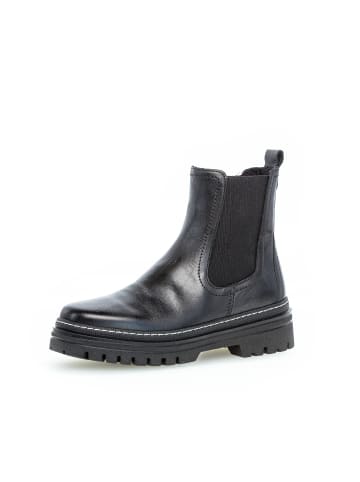 Gabor Fashion Chelsea Boot in Schwarz