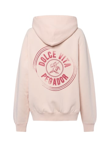 PEGADOR Sweatjacke Nadia in aprikot - 0001