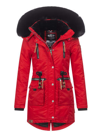 Navahoo Winterjacke B873 in Rot