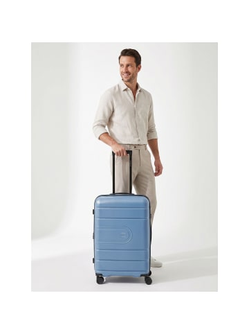 Redolz Essentials 11 4 Rollen Trolley 66 cm mit Dehnfalte cool blue