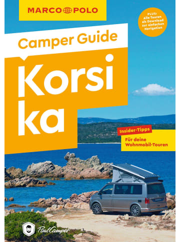 Mairdumont MARCO POLO Camper Guide Korsika | Insider-Tipps für deine Wohnmobil-Touren