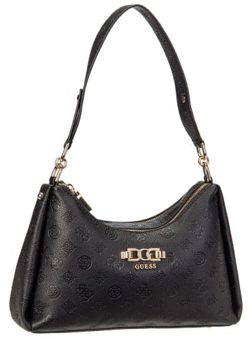Guess Handtasche Anise Double Zip in Black Logo