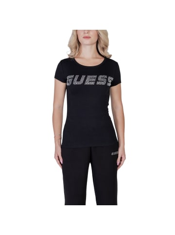 Guess Active Schwarz Baumwolle T-Shirt