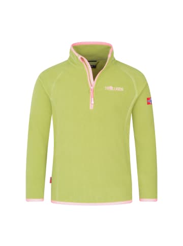 Trollkids Funktionsshirt Nordland in hedge green/candy pink