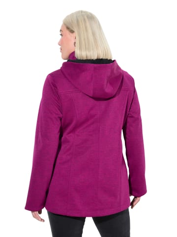 Ulla Popken Softshelljacke in beere