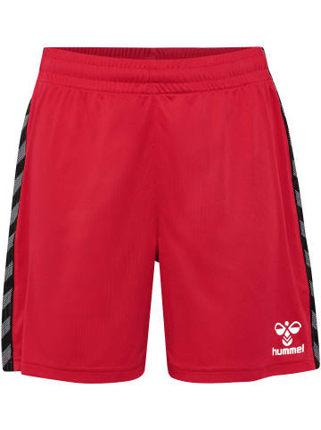 Hummel Shorts Hmlauthentic Pl Shorts Kids in TRUE RED