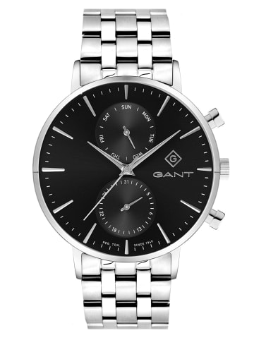 Gant Herrenuhr Park Hill Day-Date II Multifunktion Stahl/Schwarz