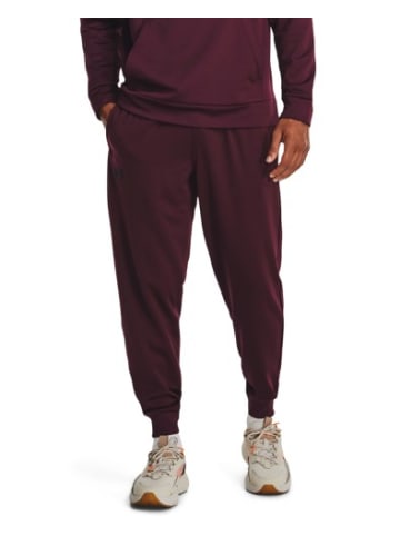 Under Armour Trainingshose in Granat