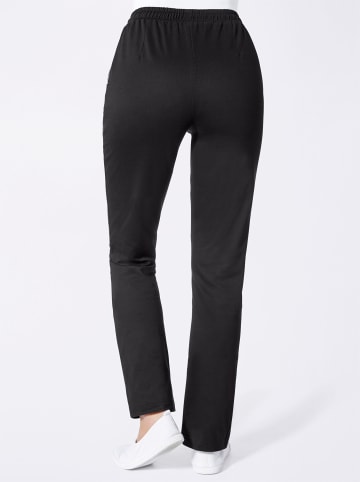WITT WEIDEN Jerseyhose in schwarz