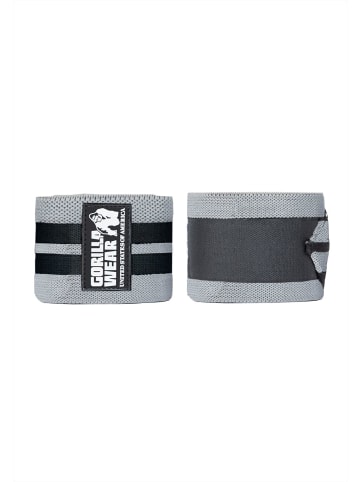 Gorilla Wear Knee Wraps - Schwarz/Grau