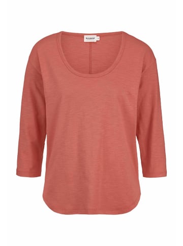 Hessnatur Longsleeve in pfirsichrot