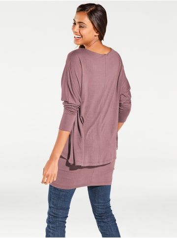 Heine Rundhalsshirt in mauve