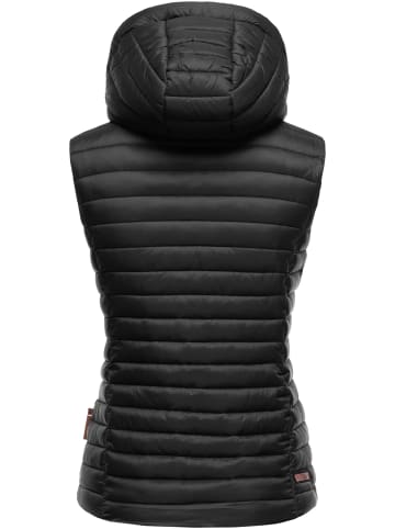 Navahoo Steppweste Shadaa in Schwarz