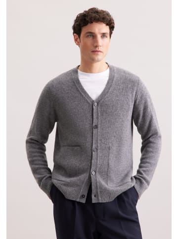 Seidensticker Cardigan Regular in Grau