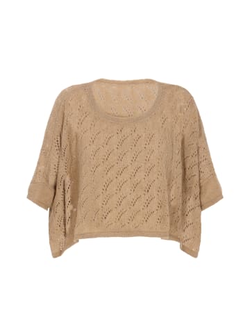 DreiMaster Vintage Women Poncho in beige