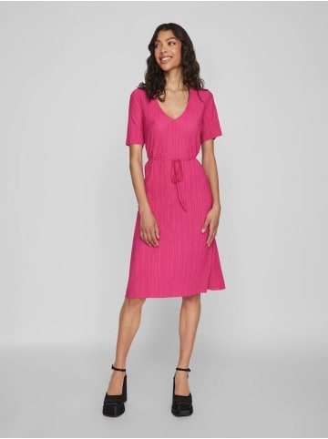 Vila Kleid in pink yarrow