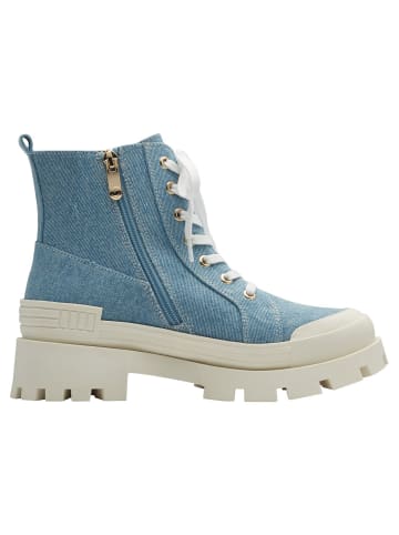 Marco Tozzi Stiefelette in BLUE JEANS