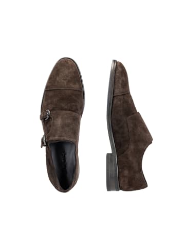 JOOP! Lace Up 'Velluto Kleitos Monk in Dunkelbraun'