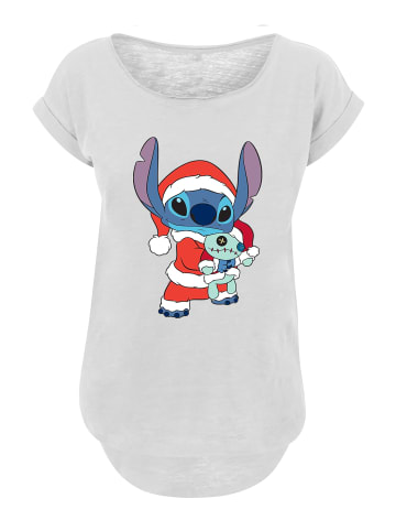 F4NT4STIC T-Shirt Disney Lilo & Stitch Weihnachten in weiß