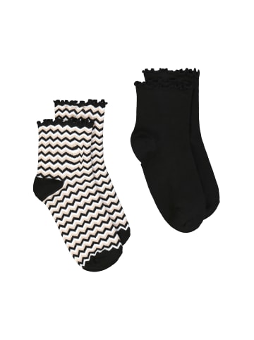 Ulla Popken Socken in schwarz