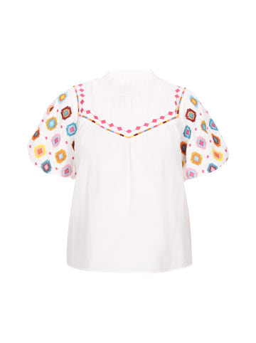 gaya Women Blouse in white multicolor
