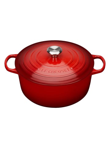 Le Creuset Bräter Bräter rund 28 cm in rot