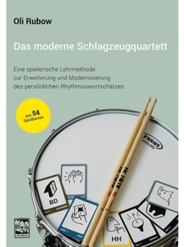 Leu-Verlag Buch - Das moderne Schlagzeugquartett, m. Lernspielkarten