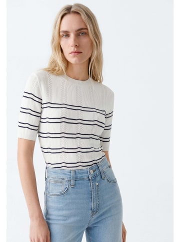 MAVI T-Shirt Short Sleeve Tricot in Peacoat Striped