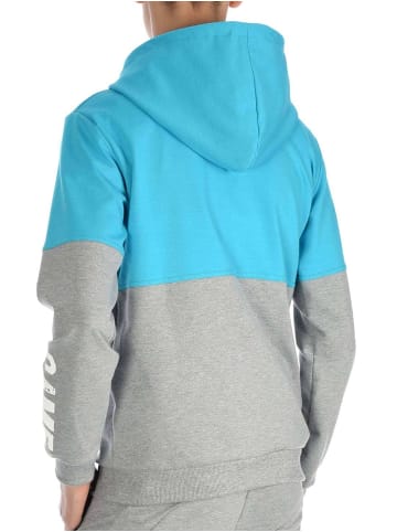 BEZLIT Hoodie in Blau Türkis - Grau