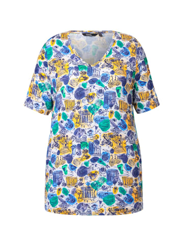 Ulla Popken Shirt in schneeweiß